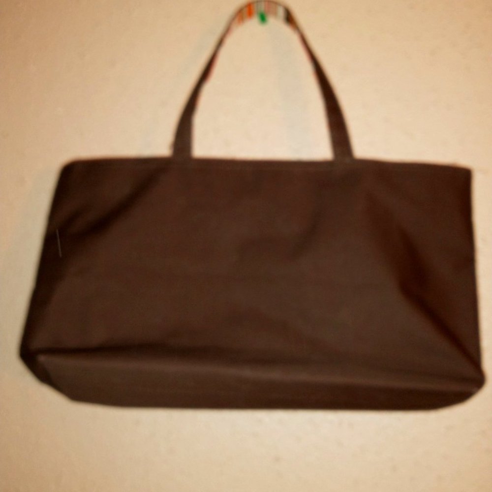 COPY - BROWN,MEDIUM SIZE,VINYL,TOTE